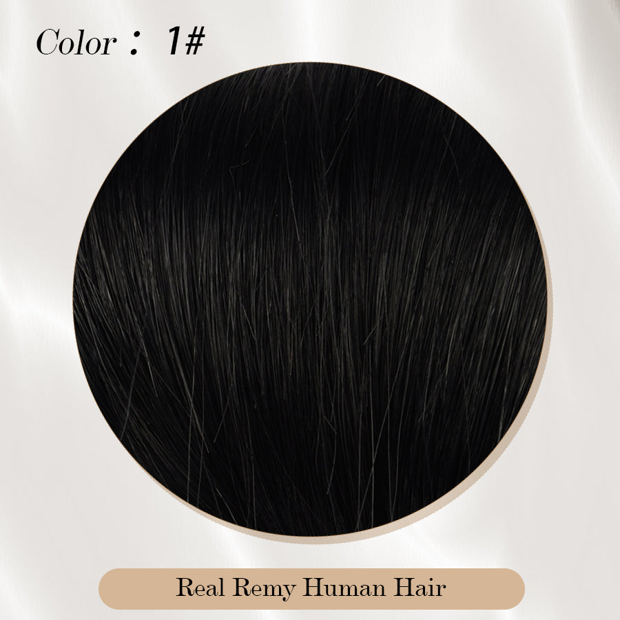 Black(1)-mini tape in hair extensions