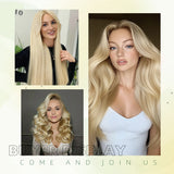 Vlasy 12-24inches Seamless Invisible Mini Tape In Hair Extension Human Hair 16Pcs