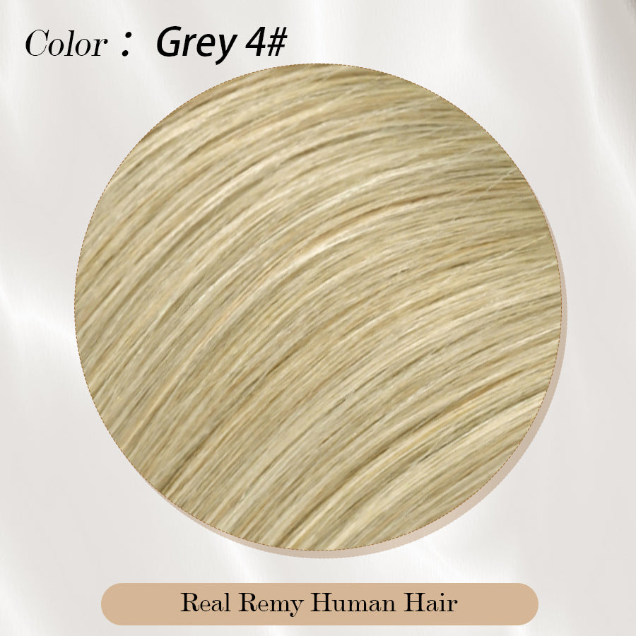 Light Grey(Grey4)-mini tape in hair extensions